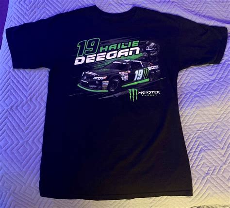 hailie deegan NASCAR Monster t shirt M on Mercari | Nascar shirts ...