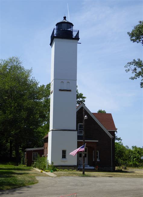 Presque Isle Lighthouse at Lighthouse Beach, Erie, PA