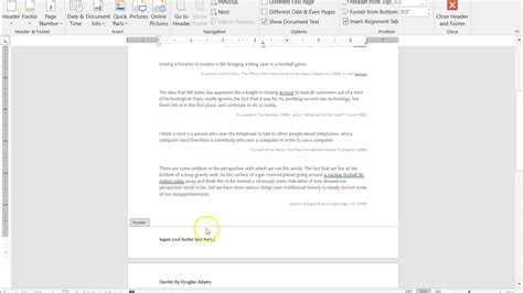 How to create different first page header in word 2016 - eomusli