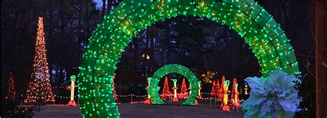 Holiday Lights at Garvan Gardens - Catherine's Landing