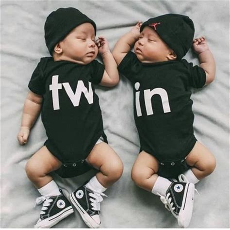 Newborn Baby Boys Girls Romper 2018 Newest Short Sleeve Infant Twins ...