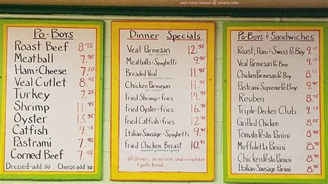 Online Menu of World Deli Restaurant, Metairie, Louisiana, 70006 - Zmenu