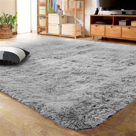 Buy LOCHAS Ultra Soft Indoor Modern Area Rugs Fluffy Living Room ...