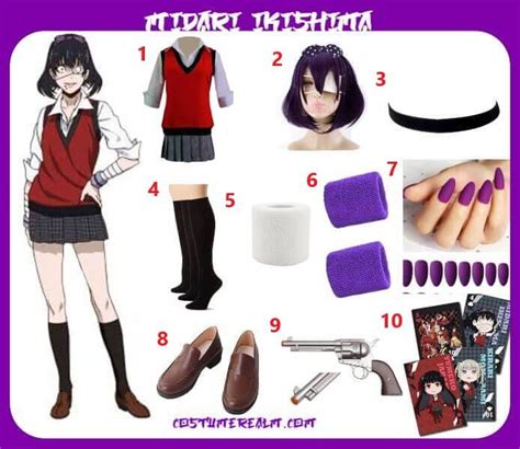 Diy Midari Ikishima Costume Cosplay Cute, Anime Cosplay Costumes ...