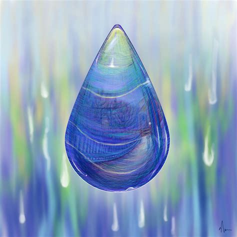 Water Drop Painting at PaintingValley.com | Explore collection of Water ...