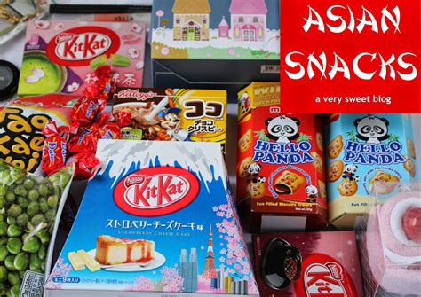 Asian Snacks | A Very Sweet Blog