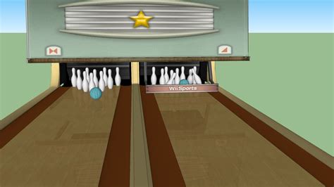 Wii Sports Bowling - 2 Lanes (Read Description) | 3D Warehouse