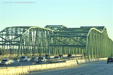 Daniel Boone Bridge – Hwy 40 – St. Louis, Missouri - Before demolition ...