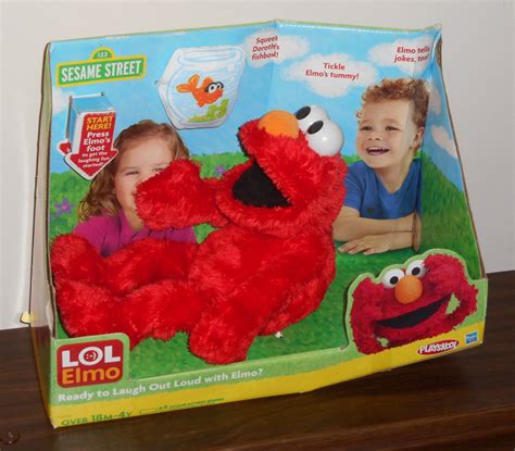 LOL Elmo Laughing Out Loud 12 Inch Plush Toy 2012 Sesame Street