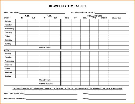 Excel Timesheet Template With Formulas Transport Bilty Format In ...