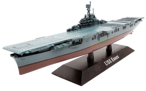 USS Essex aircraft carrier, US Navy, 1942, 1: 1250, DeAgostini