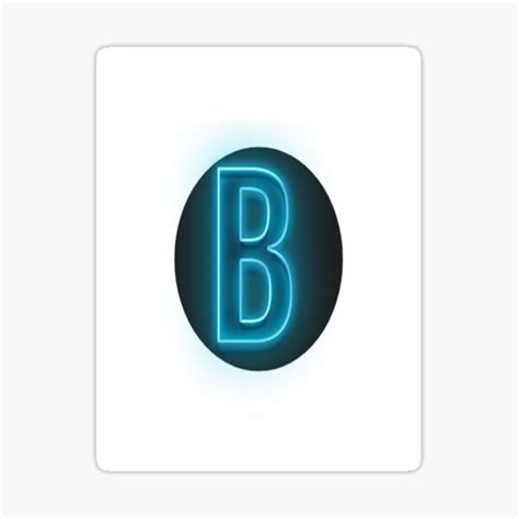 "Cool Letter B logo" Sticker for Sale by LOGOPROMAKER | Redbubble