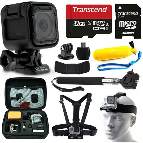 GoPro HERO Session HD Action Camera (CHDHS-102) with 10 Piece ...