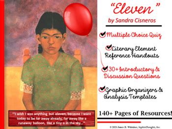 Eleven by Sandra Cisneros Short Story Quick Resources by James Whitaker