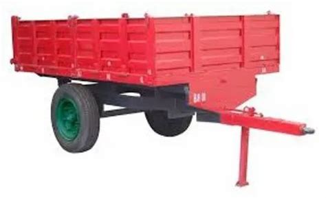 MS Fixed Tractor Trolley, Capacity: 5 Ton Load Capacity, Model Name ...