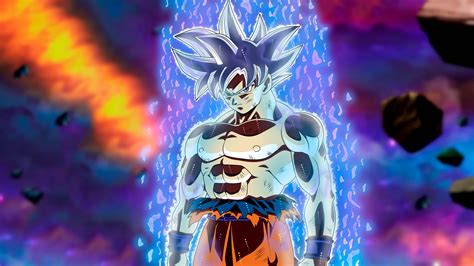 Powerful and iconic Background 4k goku for anime and Dragon Ball Z fans