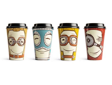 Take Away Coffee Cup — The Dieline | Packaging & Branding Design ...