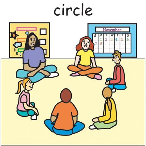 Circle Time visual | Circle time, Autism classroom, Classroom