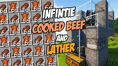 MINECRAFT 1.19 Cooked Beef Farm Tutorial! 🥩🔥 Super Efficient & Easy-to ...