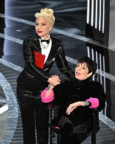 Liza Minnelli Makes A Surprise Appearance At The Oscars With Lady Gaga ...