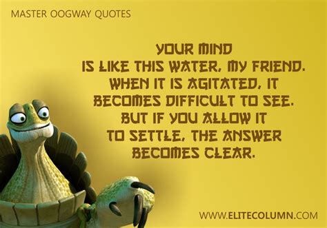 10 Super Inspiring Master Oogway Quotes | EliteColumn