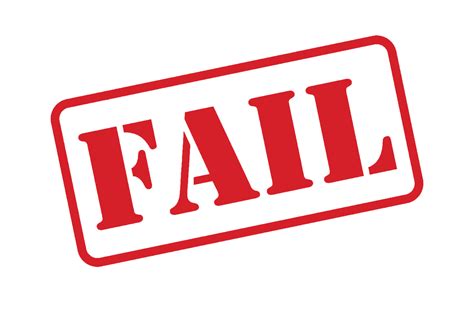 Fail Stamp PNG Transparent Images | PNG All