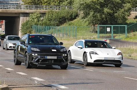 Porsche Macan EV spotted, giving closest look at the electric SUV