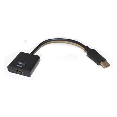 Active DP To HDMI 4K@60Hz Adapter – Gold Touch