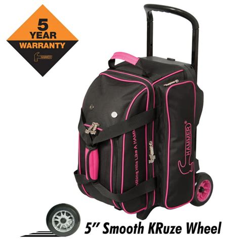 Hammer Signature Two Ball Roller Bowling Bag Black/Magenta - Walmart ...