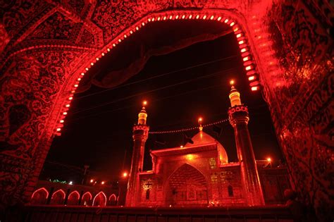 Shrine of Imam Ali during the month of Muharram #Najaf | Imam hussain ...