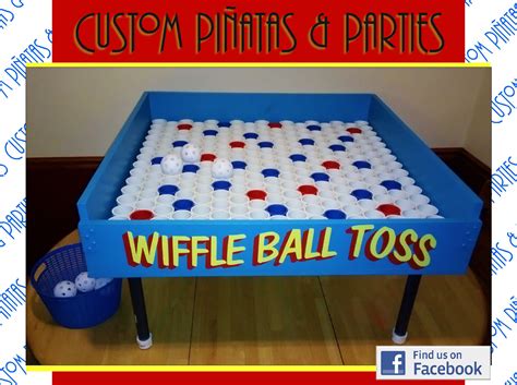 Wiffle Ball Toss Carnival Style Party Game Rental | Carnival game ...