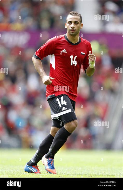 HOSSAM HASSAN EGYPT LONDON 2012 OLYMPIC GAMES MENS FOOTBALL, EGYPT V ...