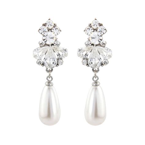 Pearl Clip On Earrings | Award Winning Jewellery | Glitzy Secrets