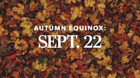 What Is The Autumnal Equinox, And When Will Fall Begin This Year? Get ...