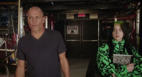 Woody Harrelson Shows Billie Eilish Around 'SNL' Set In New Promo ...