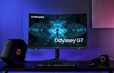 Samsung Unveils The Odyssey G7 Gaming Monitor