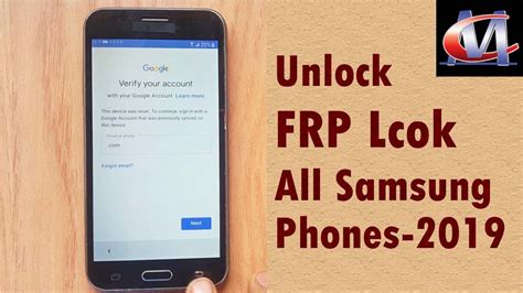 How to Remove FRP Lock |FRP Full Bypass in Samsung android phones 2020 ...