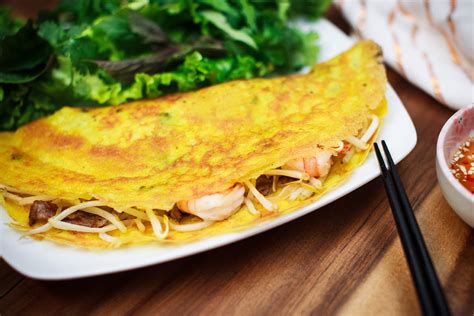 Bánh Xèo Recipe (Vietnamese Crispy Savory Crepes) – FOOD is Four Letter ...