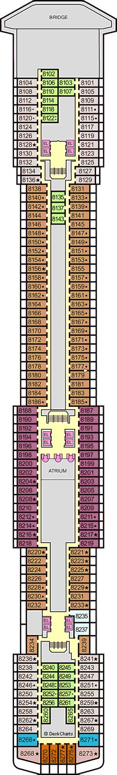 Carnival Spirit Deck Plans: Ship Layout, Staterooms & Map - Cruise Critic