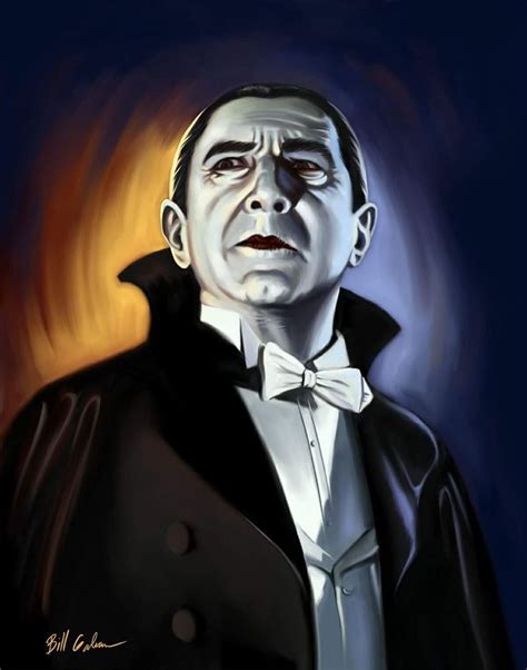 Universal Classic Monsters Art : Dracula, 1931, by Bill Galvan ...