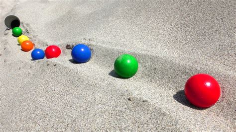 Marble Run Enjoyed in Nature ☆ Fun Time with Rolling Balls - YouTube