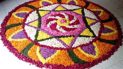 Expressing Kerala's Culture: Pookalam Designs for Onam Celebrations ...