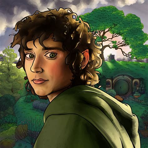 Frodo Baggins Fanart by schloliger on DeviantArt