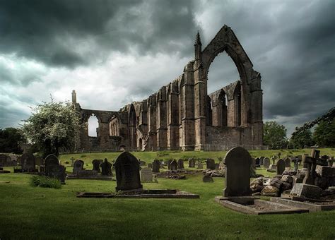 Ruins of Bolton Abbey Photograph by Jaroslaw Blaminsky - Fine Art America