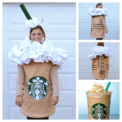 Starbucks frappuccino costume diy – Artofit