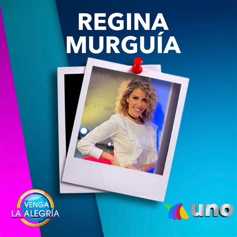 Venga la Alegría on Twitter: "¡@murguiaregina nos visita este martes en ...