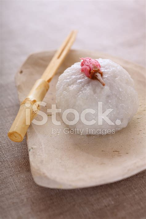 Japanese Traditional Sweet Rice Cake "Mochi" Stock Photo | Royalty-Free ...