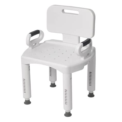 Drive Medical Premium Series Shower Chair with Back and Arms | CSA ...