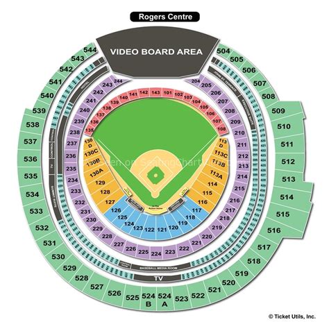 Rogers Centre, Toronto ON | Seating Chart View