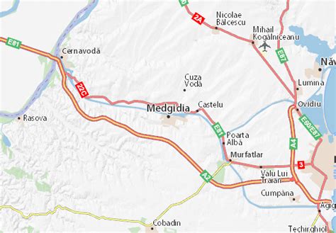 MICHELIN Medgidia map - ViaMichelin